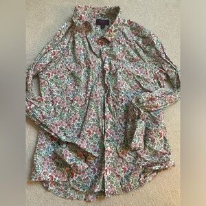 Jcrew x Liberty of London button down Size 8